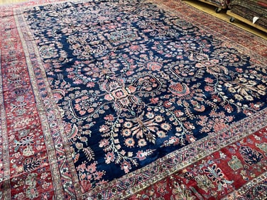 Antique Sarouk Carpet 12'0'' X 17'5'', Item # 78251