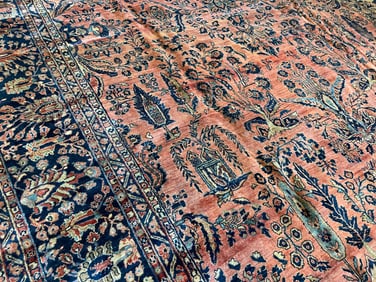 Antique Sarouk Carpet 10'7'' X 19'0'', Item # 78256