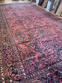 Antique Sarouk Carpet 10'5'' X 20'9'', Item # 78271