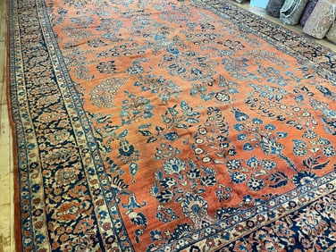 Antique Sarouk Carpet 11'4'' X 18'0'', Item # 78280