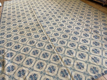 Vintage Needlepoint, Portuguese Carpet 11'6'' X 16'0'', Item # 78285