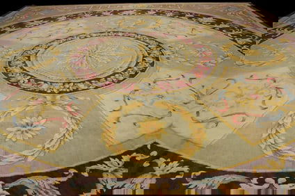 Vintage Savonnerie Carpet 16'0'' X 19'0'', Item # 78286