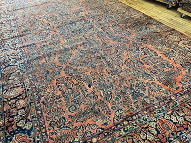 Antique Sarouk Carpet 10'0'' X 17'10'', Item # 78287