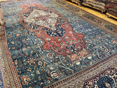 Antique Meshed Carpet 13'3'' X 20'6'', Item # 78301