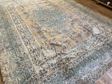 Vintage Kirman Carpet 10'0'' X 14'0'', Item # 78315