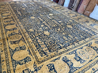 Vintage Indian Carpet 11'8'' X 19'1'', Item # 78316
