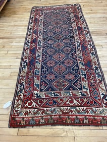 Vintage Qashqai Rug 3'10'' X 9'0'', Item # 78346
