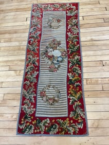 Antique Needle Point Rug 2'2'' X 5'5'', Item # 78347