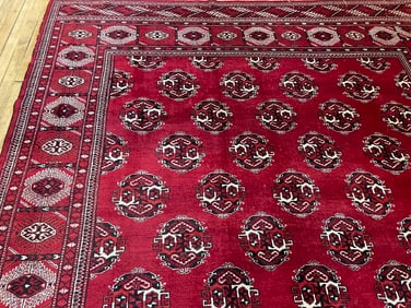 Vintage Tekke Carpet 8'2'' X 11'1'', Item # 78364