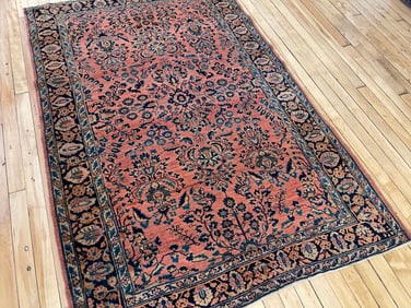 Antique Sarouk Rug 4'4'' X 6'5'', Item # 78367