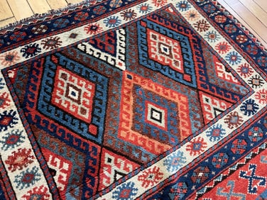 Antique Kurdish Rug 3'0'' X 3'5'', Item # 78383