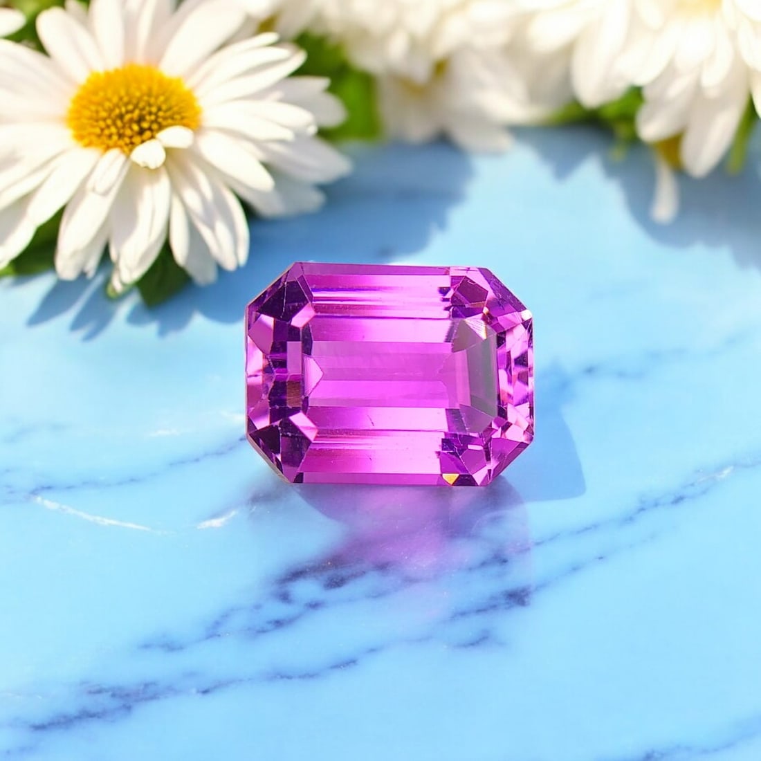 Deep Pink Kunzite Ring Stone, Natural Kunzite Loose Gemstone (1 of 6)