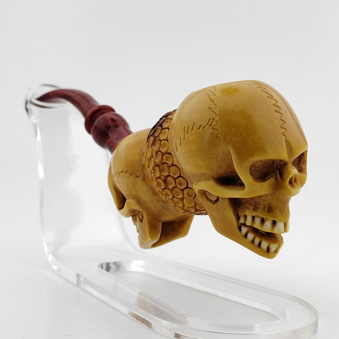 Double Skull Meerschaum Pipe (1 of 10)
