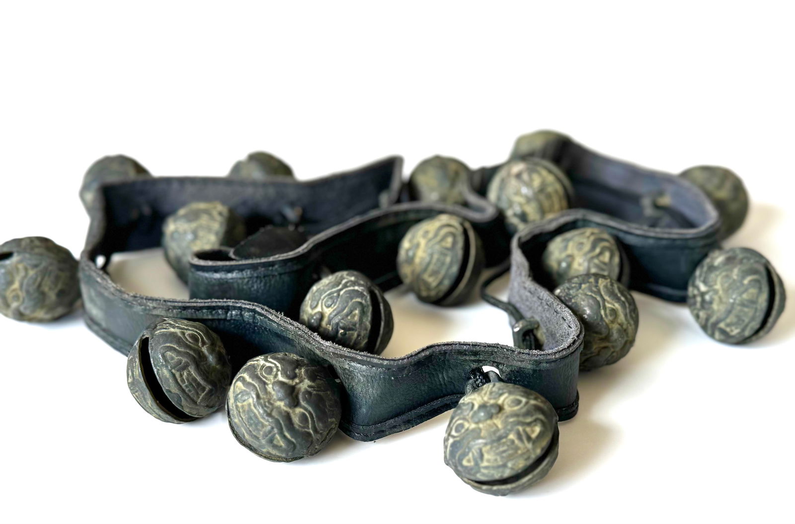 Bronze Shaman Ceremonial Tiger Head Rattle Bell - Nepal (1 of 11)