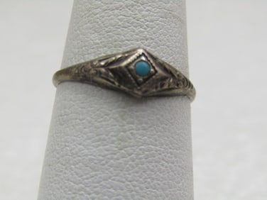 Vintage Sterling Sterling Identification Bracelet, 7.5" Signed