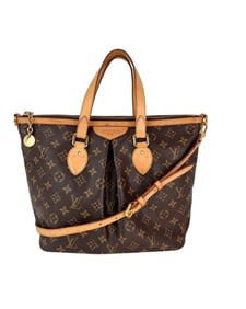 Louis Vuitton Palermo PM Monogram Zippered Tote Bag