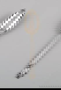 Georg Jensen Acanthus tablespoon in sterling silver.: Title:Georg Jensen Acanthus tablespoon in sterling silver. Description:Georg Jensen Acanthus tablespoon in sterling silver. Length: 20.5 cm. In excellent condition. Stamped. Our skilled Georg Jensen s