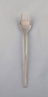 Magnus Stephensen for Georg Jensen. "Argo" dinner fork in sterling silver.: Title:Magnus Stephensen for Georg Jensen. "Argo" dinner fork in sterling silver. Description:Magnus Stephensen for Georg Jensen. "Argo" dinner fork in sterling silver. Measures: 19 cm. In very good co