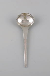 Georg Jensen Caravel bouillon spoon in sterling silver. Twelve pieces in stock.: Title:Georg Jensen Caravel bouillon spoon in sterling silver. Twelve pieces in stock. Description:Georg Jensen Caravel bouillon spoon in sterling silver. Twelve pieces in stock. Length: 16 cm. Stamped