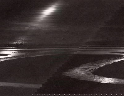 WYNN BULLOCK - Let There be Light: Artist:WYNN BULLOCK Print Title: Let There be Light Printing Date: 1970’s Medium: Duotone print< Printed in: Italy Image Size: approx. 5.5 x 7” Wynn Bullock ((April 18, 1902 – Novemb