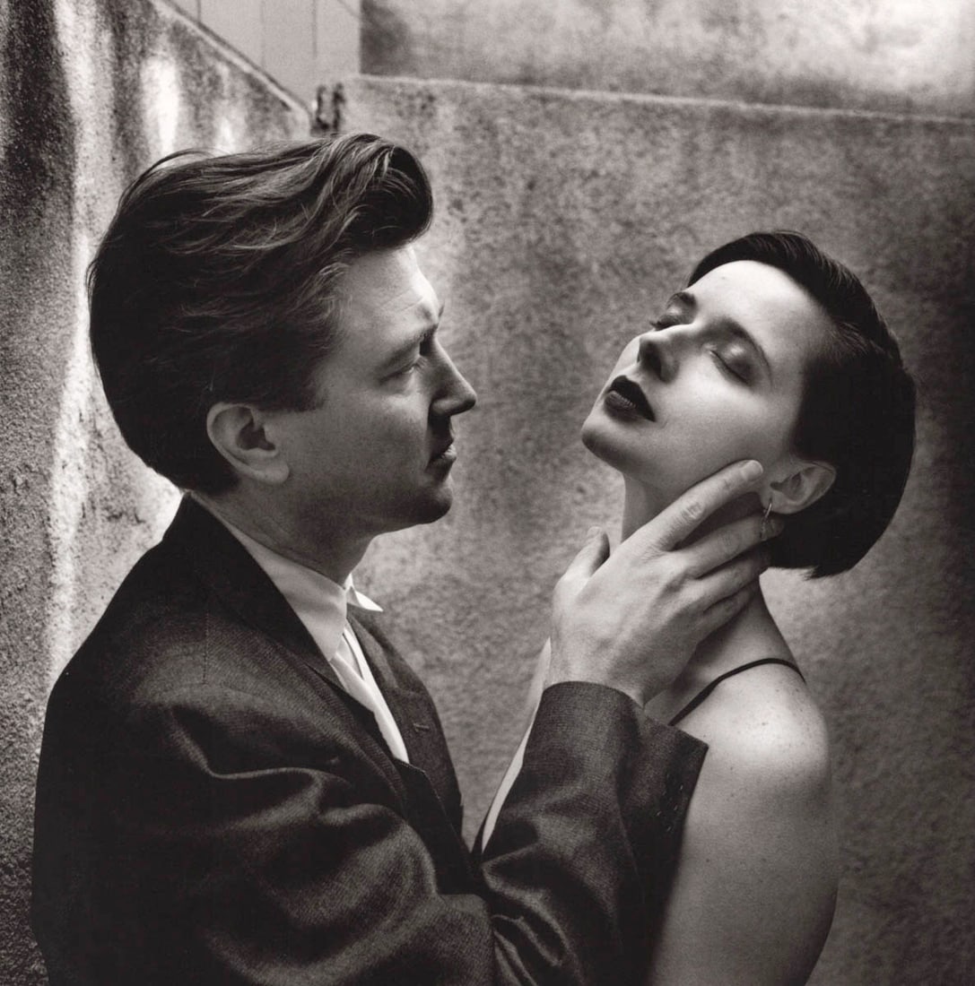 HELMUT NEWTON - David Lynch and Isabella Rossellini, LA, 1988 (1 of 1)