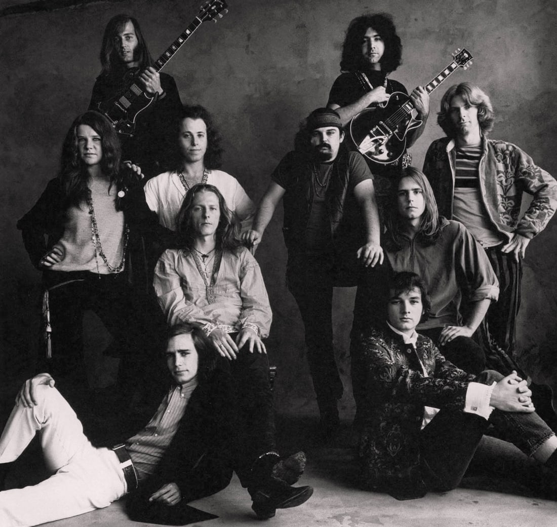 IRVING PENN - Big Brother, Grateful Dead, SF, 1967 (1 of 1)