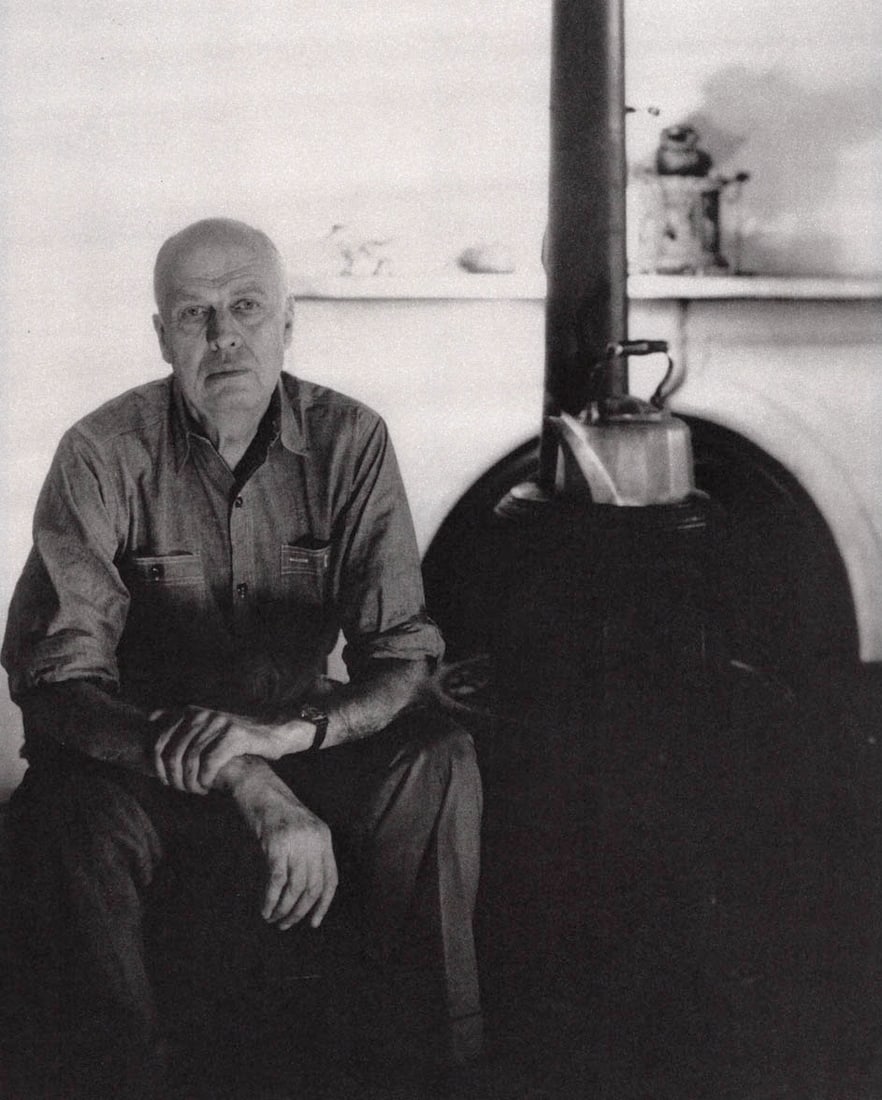 GEORGE PLATT-LYNES - Edward Hopper, 1950: Artist: GEORGE PLATT-LYNES Print Title: Edward Hopper, 1950 Medium: Sheet-fed Gravure Printing Date: 1990's Printed in Japan Image Size approx: 12 x 9.5 inches Paul Cadmus was an American artist wide