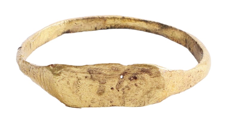 ROMAN SIGNET RING, 2ND-5TH CENTURY AD, SIZE 11 ¼ (1 of 5)