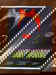 Andy Warhol - Le Cento Immagini De (1989) 27.75x39 Italian Exhibition Poster LB: Andy Warhol - Le Cento Immagini De (1989) 27.75x39 Italian Exhibition Poster LB, Please refer to the attached photos to determine the condition of this original vintage item. Note: LB means Linen
