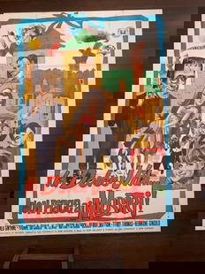 Munsters Go Home (1967) Italian 4 Fogli Movie Poster: Munsters Go Home (1967) Italian 4 Fogli Movie Poster, Please refer to the attached photos to determine the condition of this original vintage item. Note: LB means Linen Backed. Ready for you to frame!
