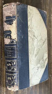 Robert L. Stevenson DeLuxe Ltd.Ed. Poems,Ballads, Plays Vol.VIII 1906 CTBrainard: Robert Louis Stevenson DeLuxe Ltd.Ed. Of 1,000 Copies. Poems, Ballads, Plays. C.T.Brainard 1906. Half leather with tan marbled boards, portions of spine missing. Leather spine with gilt title and deco