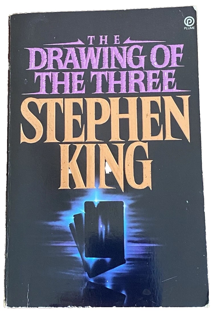 The Drawing of The Three Stephen King PB First Plume Ed. Illustrated Very Good (1 of 9)
