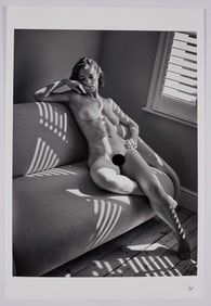 Spiros Politis (1969-): Lady H, couch (2024)