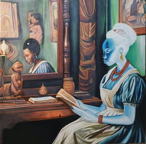 Soul of Lady Àmọ̀pé - 21st Century, Contemporary, Figurative, Modern Art,