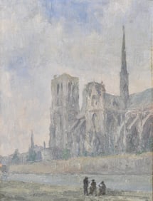 Robert Cabay (French, 1901-1990) - Notre Dame de Paris