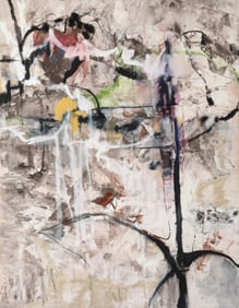 Kathi Robinson, Contemporary, Acrylic, Oil, Large Abstract Painting, USA, 21st c