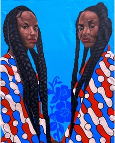 Sisterhood 2 (Love and Strength) - 21st Century, Contemporary, Figurative, Love, 2024