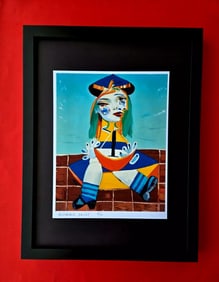 Woman of Picasso Hand-Signed Ltd.Ed. Print (10) COA Authentic by Alexander Dulac