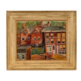 RUTH T. GROSS View of 9th & French Sts WILMINGTON DELAWARE Before Restoration