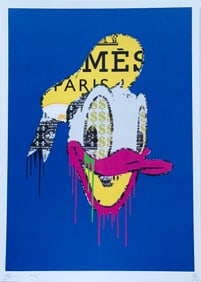 Death NYC Hermes Donald Duck