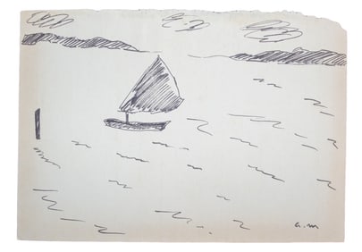 Albert Marquet Boat in Tunisia