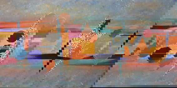 Donica Bryer | Abstract, City of Hearts II_3