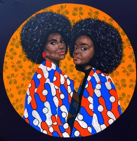 Sisterhood 1 (Love and Strength) - 21st Century, Contemporary, Figurative, Love, 2024