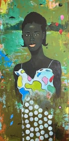 My Imperfection Gaze - 21st Century, Contemporary, Surrealism, African Woman, 2024
