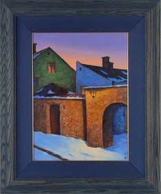 NIKOLAI BOGOMOLOV Fine Gallery oil painting Winter Story 2004