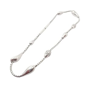 Rare Authentic H. Stern 18k White Gold Diamond Teardrop Bracelet