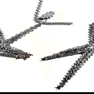 Rare! Vintage Mario Buccellati Silver Large Starfish Statement Necklace: Rare! Vintage Mario Buccellati Silver Large Starfish Statement Necklace Rare! Vintage Mario Buccellati Silver Large Starfish Statement Necklace Product Description About This Piece: The Rare Vintage M