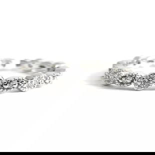 Marquise Round Milgrain Diamond Eternity Ring Wedding Band 14K White Gold, 6.75: Marquise Round Milgrain Diamond Eternity Ring Wedding Band 14K White Gold, 6.75 This is a beautiful wedding band, anniversary ring or statement ring. Let us know if you have any questions. Diamonds: 1