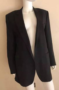 Dolce And Gabbana Black Man Jacket Size Large: DK Dolce & Gabbana Black Blazer Jacket Size Large Wool Blend · Wonderful jacket that is a necessity in your collection. · The fit is lovely. · This is made of a wool blend. The chest me