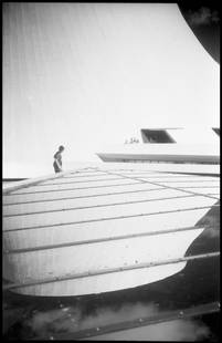 Le Havre, Vulcan, France - Silver Gelatin: Title: Le Havre, Vulcan, France - Silver Gelatin Photograph - Limited Edition of 10Artist: Paul CooklinOrigin: United KingdomMedium: Photography, Gelatin on PaperDimensions: 16 W x 20 H x 0.1 D in